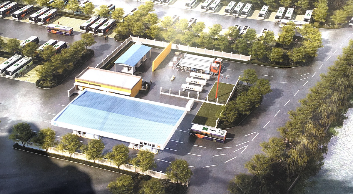 江蘇東華港城氫能源科技有限公司 加氫站施工項(xiàng)